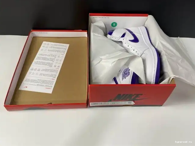 AIR HIGH COURT PURPLE JORDAN RETRO 1 CD0461-151 0413